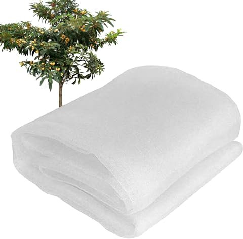 Aizuoni Pflanzenschutznetz, Pflanzennetzbeutel, Blaubeeren Garden Mesh Fine Bag,Weiches Pflanzennetz Mit Kordelzug, Gartenzubehör Für Tomaten, Blumen, Kirschen, Erdbeeren