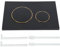 Flush Plate,Dual Flush Toilet Flush System with Flush Lever Fits for Geberit Sigma 20 UP300 & 320 Series Toilet Tlush System Replacement (Matte Black with Gold Ring)