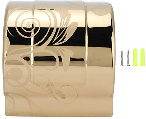 XIASABA Housse de Rouleau de Papier Toilette Housse de Papier Toilette décorative Anti-Chat 14. 0×13. 0×13. 0 Support de Papier de Rouleau de Salle de Bains d'acier Inoxydable