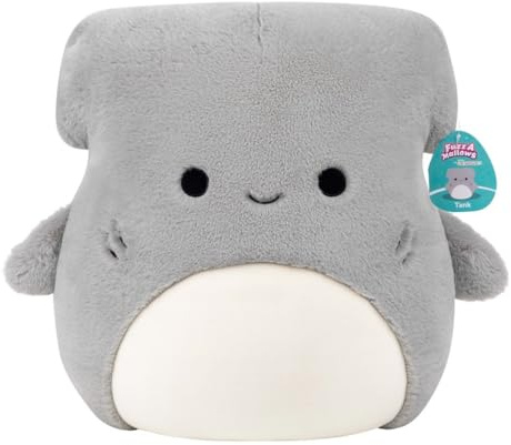 Squishmallows Peluche Fuzz A Mallows Tank, el tiburón martillo de 40 cm – Original Kuscheltiere 2026