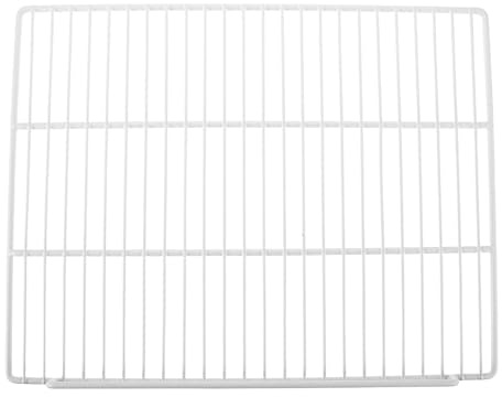 SHINEOFI Separador de Estantes Bordes Huecos Refrigerador de Acero Blanco para Acero Blanco Organizador Fácil de Limpiar para Congeladores en Restaurantes y Tiendas