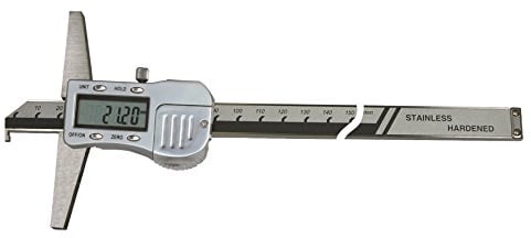 Calibro digitale profondità 200 mm con gancio DIN 862