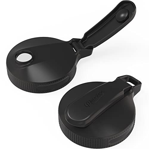 Masontops Multi Top - 2 Pack - Wide Mouth Mason Jar Lids with Easy Pour Spout and Flip Cap – Sip, Pour, Store & More - Lid Accessories for Mason Jars