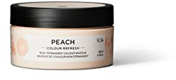 Maria Nila - Colour Refresh Peach 100ml - Pflegende Haarmaske mit semi-permanenten Farbpigmenten - Lebendige Farbpflege für kreative Haarstylings, Orange-Töne - Vegan & Tierfreundlich - Reisegröße