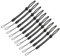 10Pcs Cordon avec Dragonne,Lanière Dragonne Lampe de Poche,Dragonne Anti-Perdu avec Bouton Détachable pour Lampe,Téléphone,Clés,Outils de Plein Air