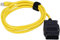 Giochem Enet OBD2 RJ45 Kabel, Ethernet 2 m Kabel RJ45 Ethernet Stecker Werkzeuge zu OBDII Interface Kabel Auto Diagnose Coding F-Serie