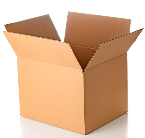 Wellpack Europe Cardboard Packing Moving House Storage Removal Boxes Size 14x10x12 26L Medium, 1 x Single Pack