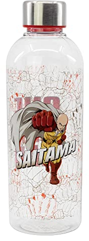 Stor One Punch Man - Bouteille réutilisable - transportable - Saitama - Gourde en Plastique - 850 ML