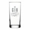 4you DESIGN Gin Glas mit lustigem Spruch | Gin-Fluencer | Geschenkidee für Männer und Frauen | Geschenk zum Geburtstag, Weihnachten, Valentinstag, Vatertag oder zur Hochzeit | Füllmenge 485 ml