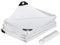 Laneetal Bâche de Protection 2x3m, 280g/m² PE, Étanche pour Meubles de Jardin, Voiture, Piscine, Bateaux, Corde de 16m Blanc
