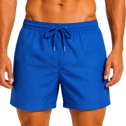 Y CHROMOSOME - Costume Uomo Mare, Tessuto Molto Leggero, Asciugatura Rapida, Costume da Bagno Uomo con Rete Interna, Costume Adatto per Mare, Piscina, con Pratiche Tasche