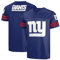 FOCO NFL Herren Offizielles Lizenzprodukt Primary Logo Game Day Team Trikot, New York Giants - Blau, L