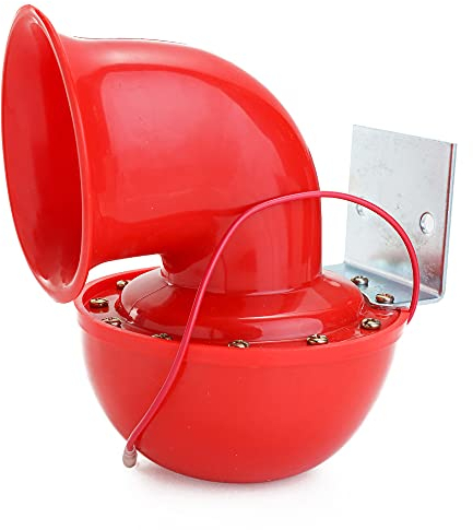 Felliserty 12V 200DB Elektrisches Horn Air Horn Raging Sound für Auto Motorrad Kran Auto Luft Bulle Horn