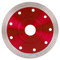 Disco Diamantato 115 mm Disco per Piastrelle Smerigliatrice Disco per Taglio Piastrelle Professionale per Gres Porcellanato, Graniti, Ceramica, Quarzite, Marmo (Rosso, 115mm)