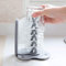 360° Glass Cup Brush Cleaner with 3 Suction, Bar Glass Washer Sink Attachment, Flexible Bristles Double Sided Glass Scrubber Brush for Home Kitchen Wall Table or Bottom of Sink