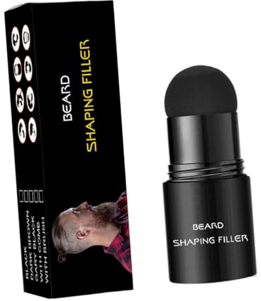 MERRYHAPY Bartfüllerstift für Männer Bartstiftfüller fängt Bartverzierungen auf Bartstiftfüller Bartformungs-Concealer zufälliger Stil
