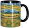 XZDCAL Una taza de Van Gogh Fields en caja de regalo de 325 ml, clásica, resistente a altas temperaturas y apta para microondas para un uso versátil.