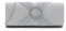 Tamaris Amalia Brooch Clutch Silver