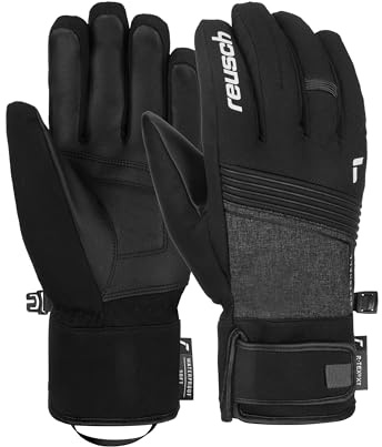 Reusch Louis R-TEX® XT warm, waterproof, windproof and breathable unisex winter gloves, finger gloves, snow gloves, ski gloves for men and women