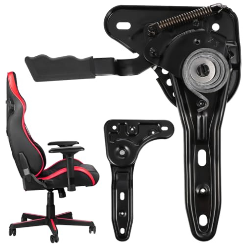 AOKWAWALIY Ajustador De Ángulo De 180 Grados para Silla De Gaming Y Oficina Repuesto De Respaldo Pieza De Ajuste Multiángulo para Sillas Ergonómicas Fácil Instalación