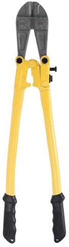 sourcing map Heavy Duty Bolt Cutter 24 Heavy Duty Cutter Cr-V Alloy Steel Blades Bolt Cutter Bi-Material Handle for Wire Fence Screw Cutting Tool