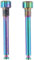 Joskeijky Bulloni in Titanio per Pastiglie Freno a Disco di VeLo Inserti Perno Filettato per Pinza Disco Idraulico XT R XT Colore Sfumante