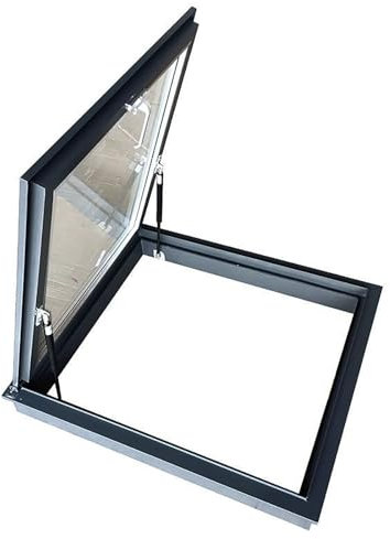 Lucernari per tetti di verande, finestra di osservazione multi-angolo con ventilazione manuale, lucernario per tetti, finestra di osservazione per tetti per soffitta/veranda, buona ventilazione e is
