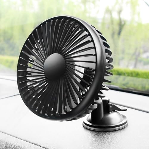 Ventilateur à ventouse 12 V 24 V alimenté par USB, vent fort avec fonctionnement silencieux (type ventouse)