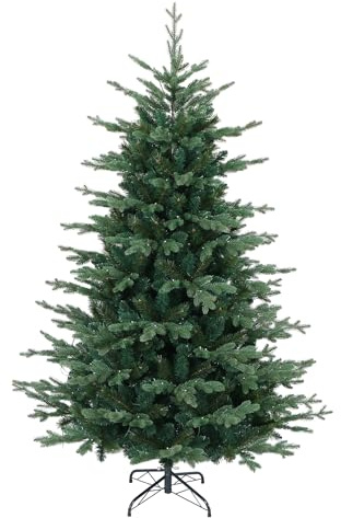 YBNKKUXKN Weihnachtsbaum Europäischer Balsam-Tanne, realistischer Weihnachtsbaum, 2,1 m, künstlicher Weihnachtsbaum, for die Weihnachtsdekoration im Innenbereich Dekoration