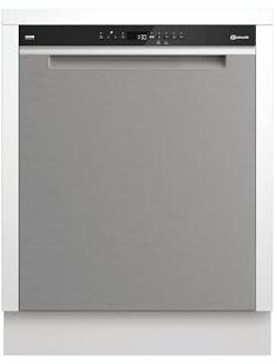 Bauknecht - BKO UBM Unterbau-Geschirrspüler - 15 Maßgedecke - PowerClean Pro, NaturalDry, SpaceClean Schublade - Edelstahl-Front - Energieeffizienzklasse B - 85 x 59 x 60 cm (HxBxT)