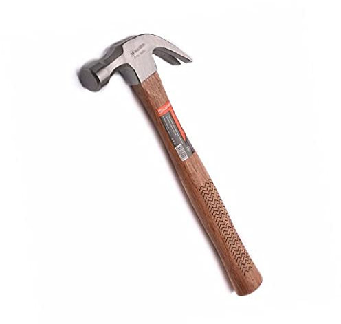 Edward Tools Oak Claw Hammer 16 oz - Heavy Duty All Purpose Hammer - Forged Carbon Steel Head - Etched Solid Oak Handle for more durability and grip (1)