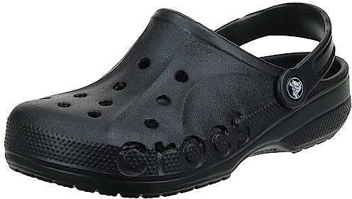 Crocs Baya Clog (Unisex) Black Men's 8, Women's 10 Medium