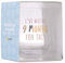 Pearhead I’ve Waited 9 Months for This Stemless Wine Glass, New Mum, Mother’s Day Gift, Gift for New and Expecting Mums, Pink and Gold, 16 oz