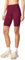 Merry Style Damen Sport Leggings kurz Sportleggings Radlerhose Sporthose aus Baumwolle MS10-200 (Weinrot, L)