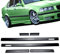 DM Autoteile Türleisten Set Schwarz Zierleisten passt für E36 Limousine Touring Serie & M