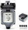 Enchufe Impermeable Exterior IP66 con USB para Pared, Toma Exterior con Tapa Abatible para Jardines al Aire Libre y Garajes (Única)