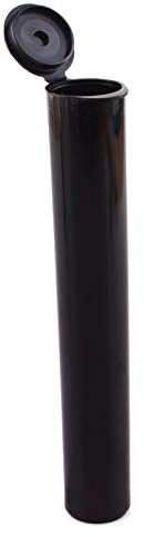 Zigarettenhülsen, blickdicht, schwarz, 120 mm, 5 Stück