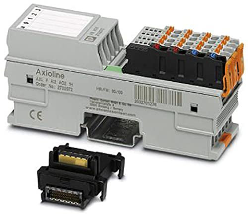 PHOENIX CONTACT AXL F AI2 AO2 XC 1H I/O-Modul, 100 MBit/s Übertragungsgeschwindigkeit, 197.000g
