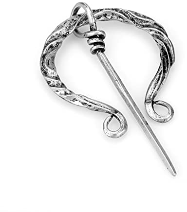 HCMA Broche Viking Nordique Vintage médiévale Nordique châle Broches Broche Accessoires Ceinture écharpe Boucle Manteau Cape Broches Bijoux