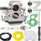 ZAMDOE carburatore per Husqvarna 235 235E 236 236E 240 240E 120 MOTORE DI MAGATURA DI MARK II per Jonsered CS2234 CS2238 CS2234S CS2238S Chainsaw, SEPLACE # C1T-W33C 574719402 545072601 545061801