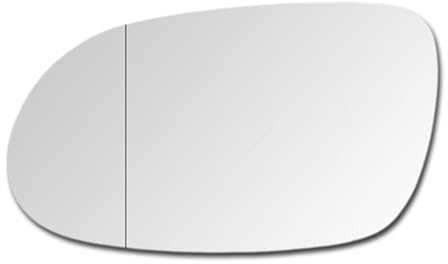Spiegelglas zum Kleben Ersatzspiegelglas Außenspiegel Links Asphärisch passend für MERCEDES CLK W209 2003-2009