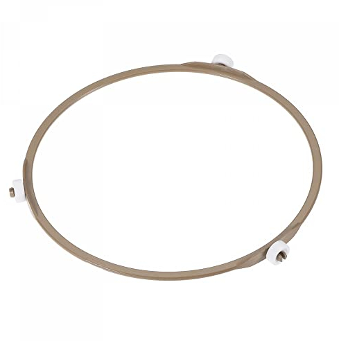 sourcing map Microwave Oven Turntable Support Circle Fittings Glass Plate Roller Bracket Brown for 12.4 Inch Diameter Y Shape Glass Plate