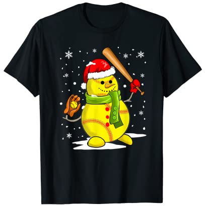 Pichet de Noël amusant avec bonhomme de neige T-Shirt