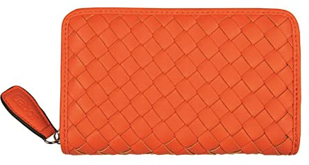 Gabor bags , EMILIA, Damen, Reißverschluss Geldbörse, M, orange, 16x3x10cm