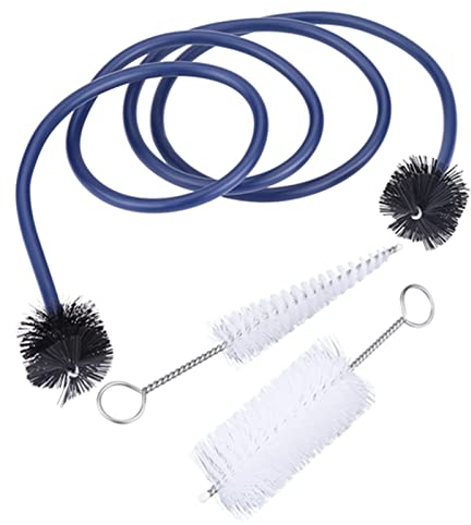 Reinigung von Schlangeninstrumenten, Wartung von Musikinstrumenten, Messing-Pfeifenreiniger, Pflegezubehör, Trompeten-Reinigungsbürsten-Set