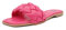 QUEEN HELENA Ciabatte Basse Piatte a Fascia Intrecciata Casual Estive Donna R236 (Fucsia, 36)