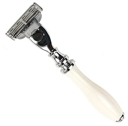 Parker Mach 3 Compatible Razor White Harz 111W-M3