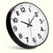 ACCSHINE Wanduhr Ohne TickgeräUsche Lautlos 30cm Modern Quarz Groß Batterie Betriebene Stereo Digital Wanduhr Einfach zu Lesen für Zimmer Zuhause KüChe Schlafzimmer BüRo Schule (Weiß + Schwarz)