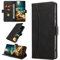 KANVOOS Cover per Samsung Galaxy Note 10+ Plus 5G/4G, Cover a Libro Portafoglio in Pelle PU [Porta Carte] [Magnetica], Antiurto Flip Case Custodia per Samsung Note 10+ Plus 5G/4G (Nero)