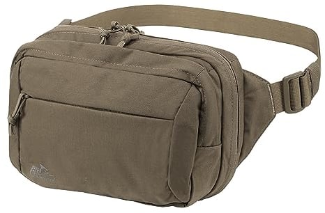 Helikon-Tex Verdeckte Gürteltasche mit Rattenmotiv, RAL 7013 Braungrau, Einheitsgröße